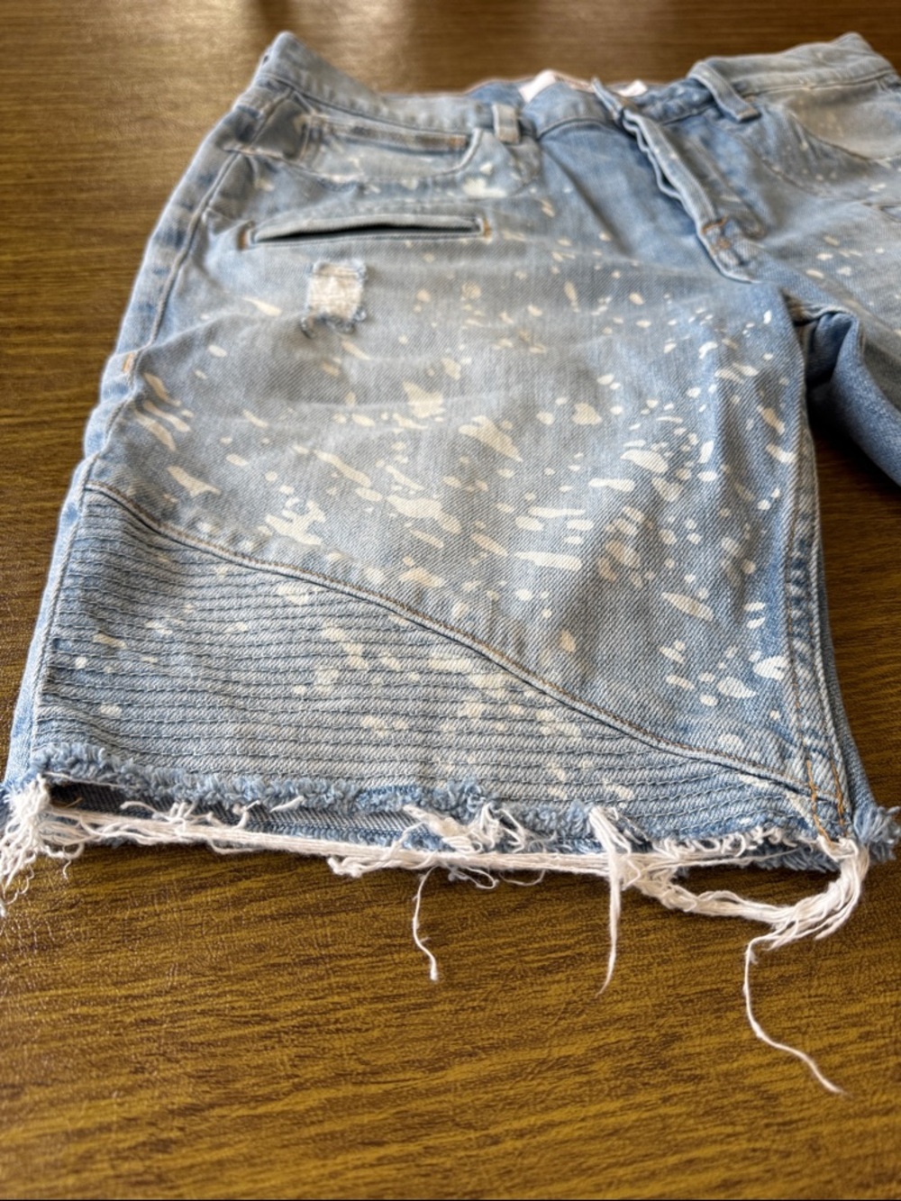 Hudson Jeans Light Blue Denim Shorts - Picture 4 of 9